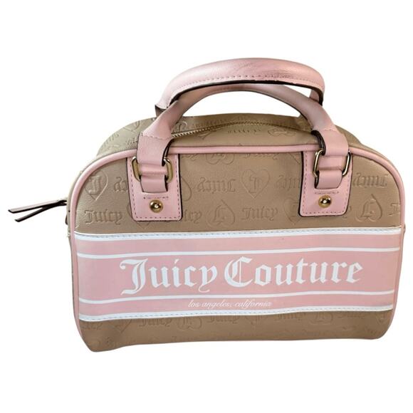 Juicy Couture Sandstone Fashionista Bowler Bag Sandstone - Picture 2 of 16